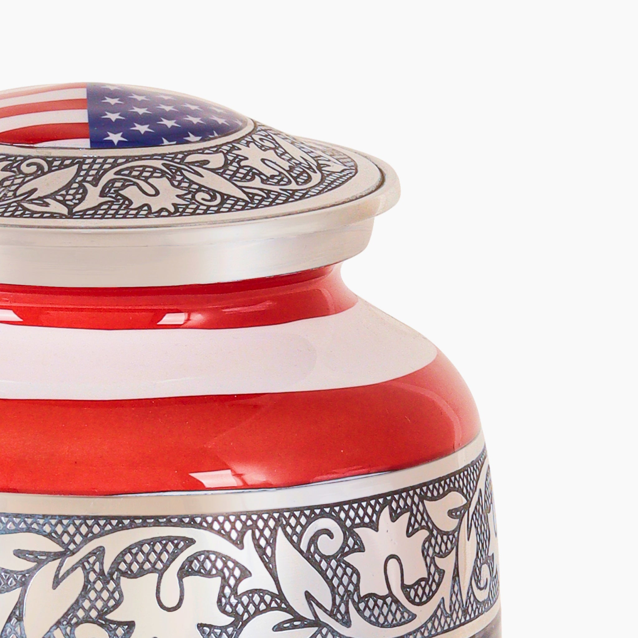 American Flag Urn