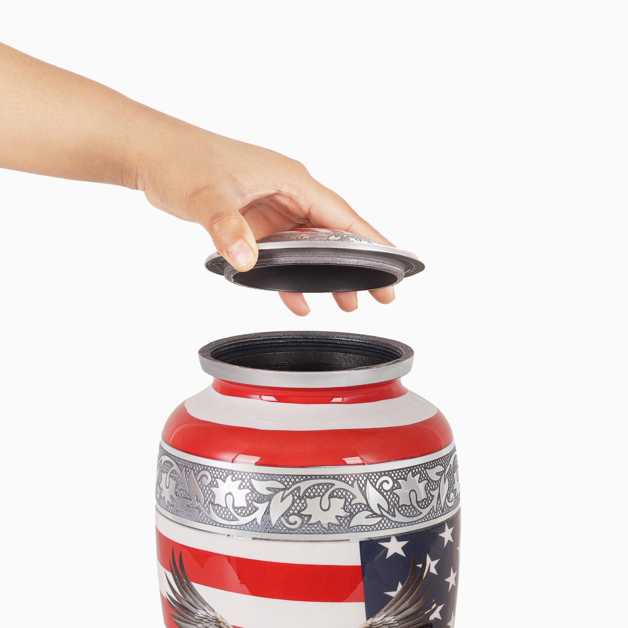 American Flag Urn