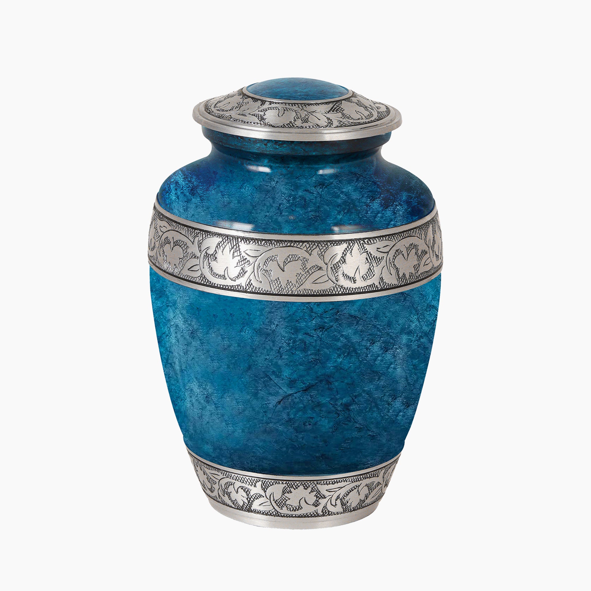 Blue Marble Urn
