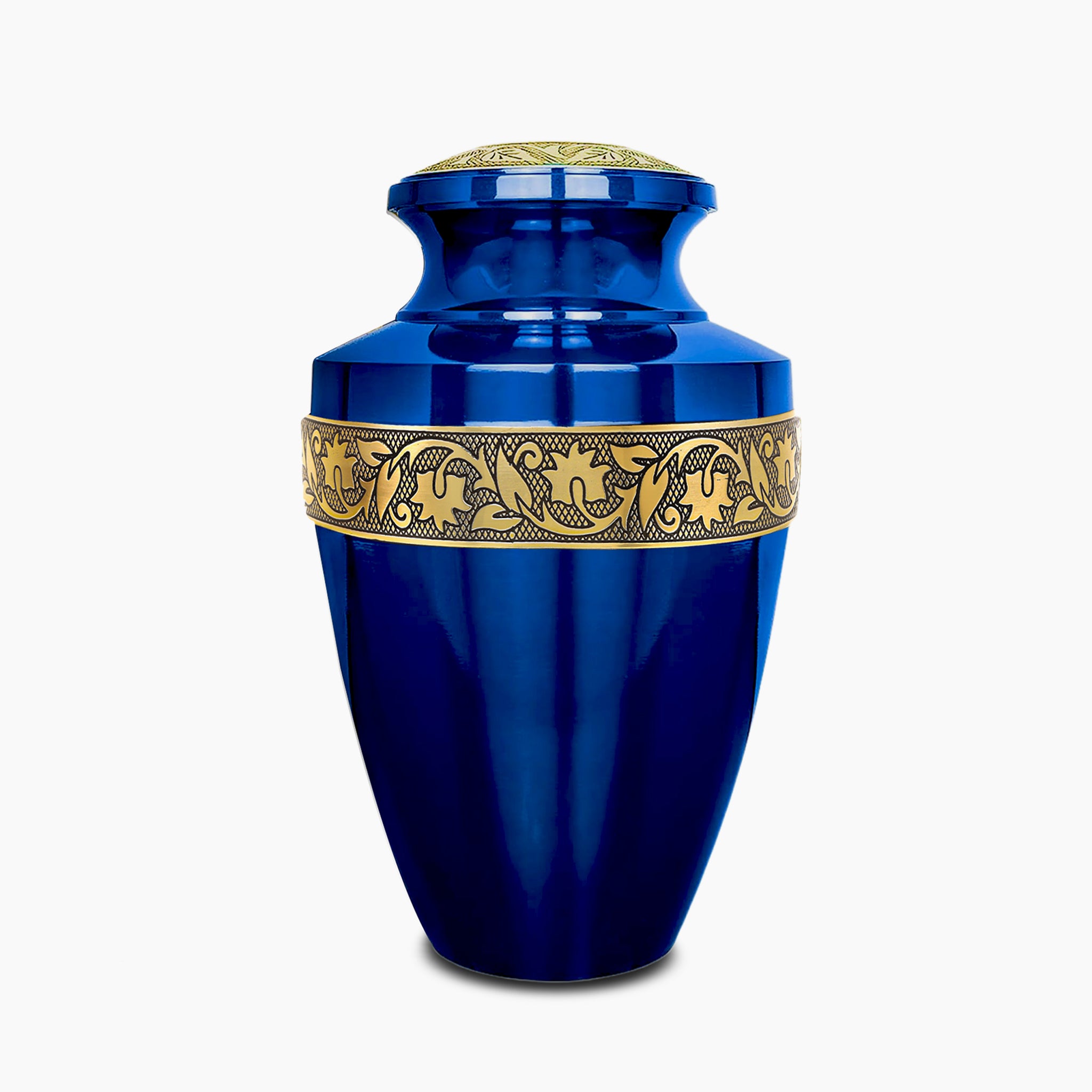 Royal Blue & Gold Grecian Urn