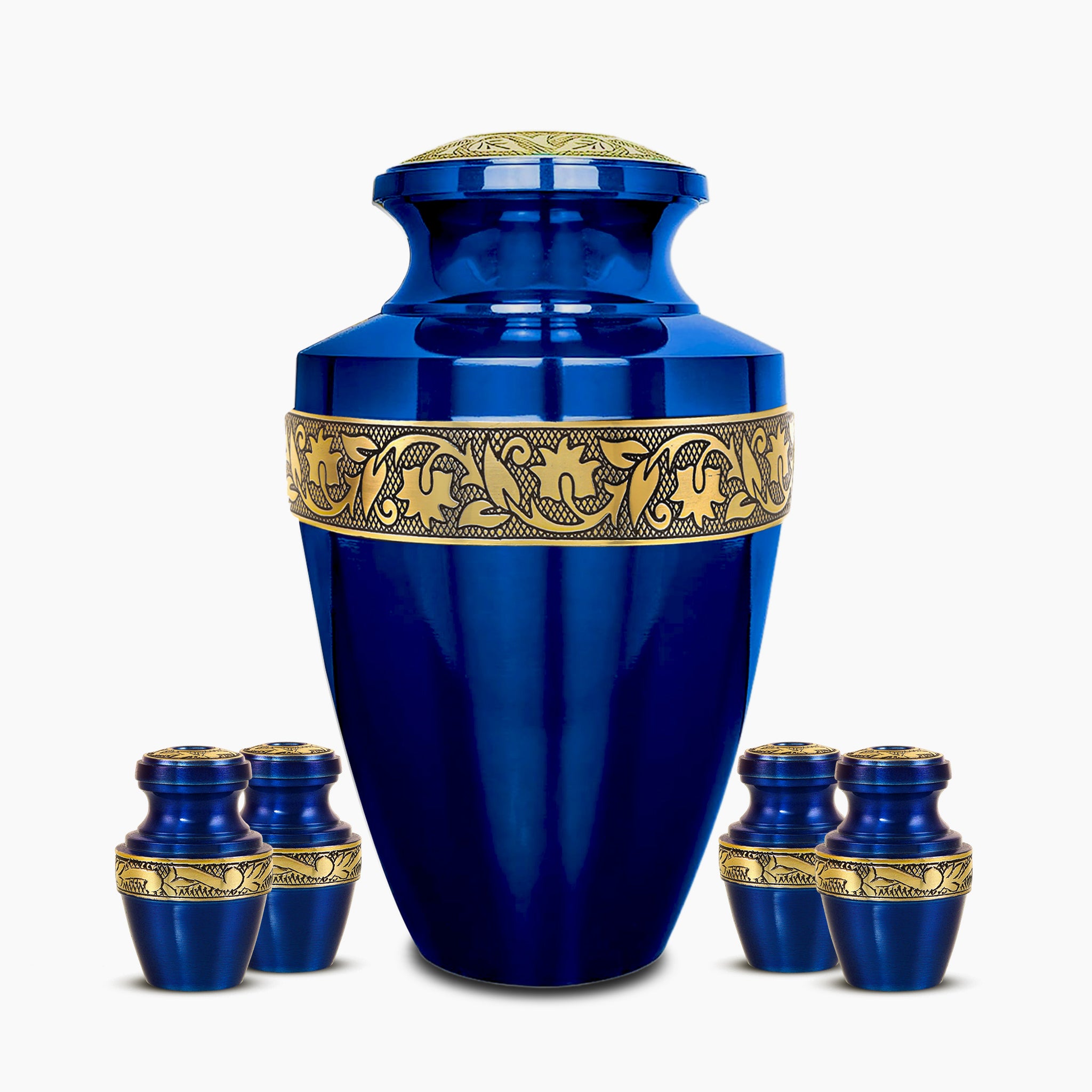 Royal Blue & Gold Grecian Urn
