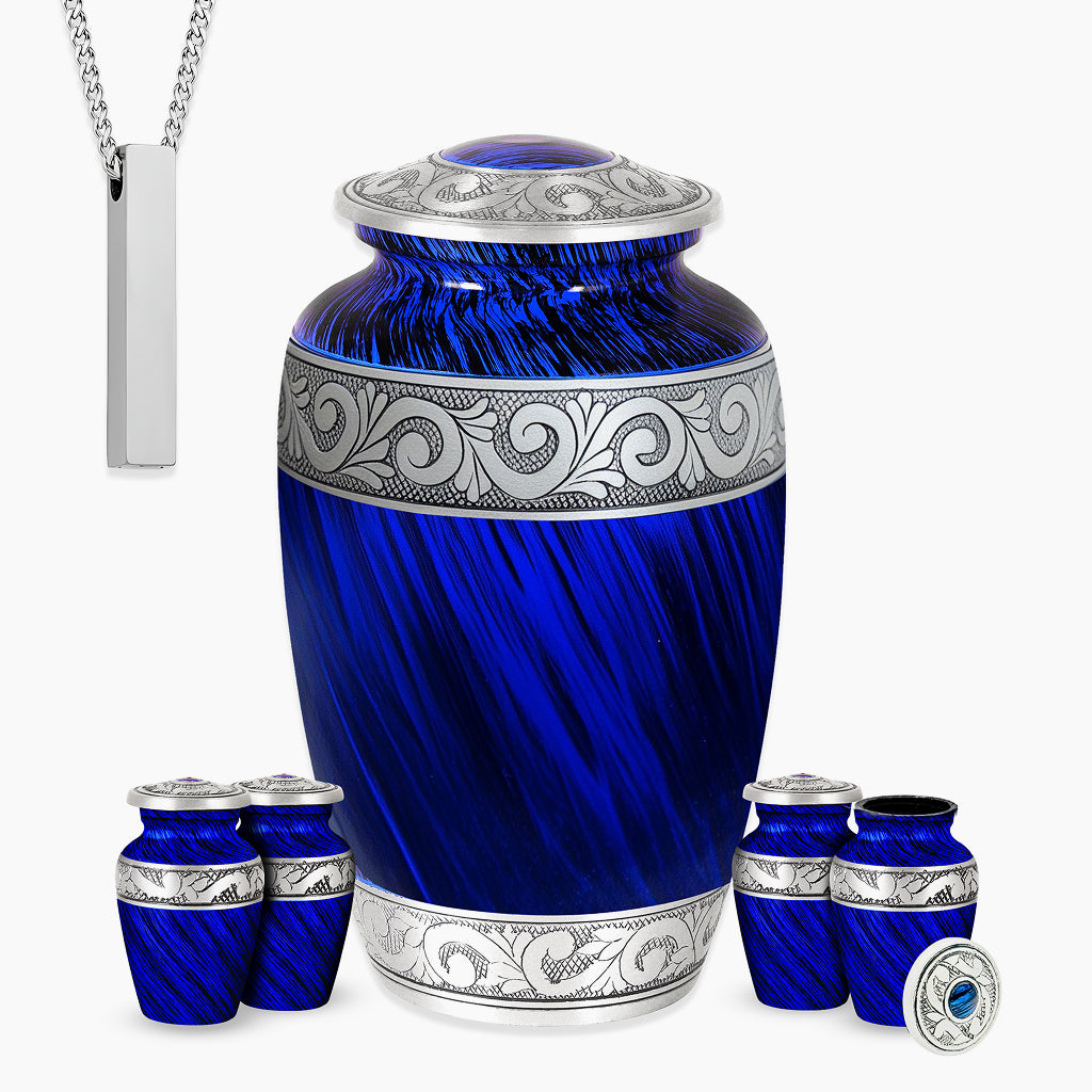 Eternal Blue Urn