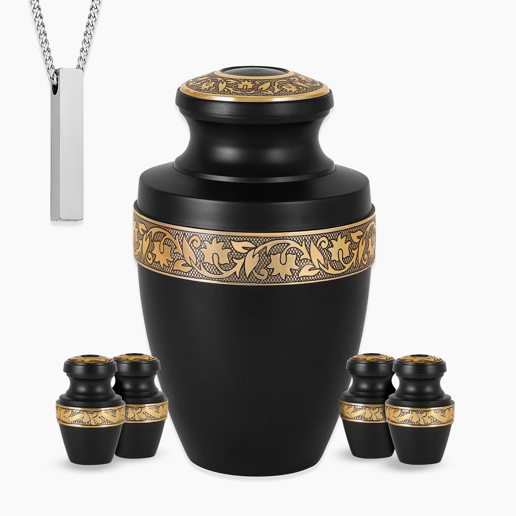Black & Gold Grecian Urn