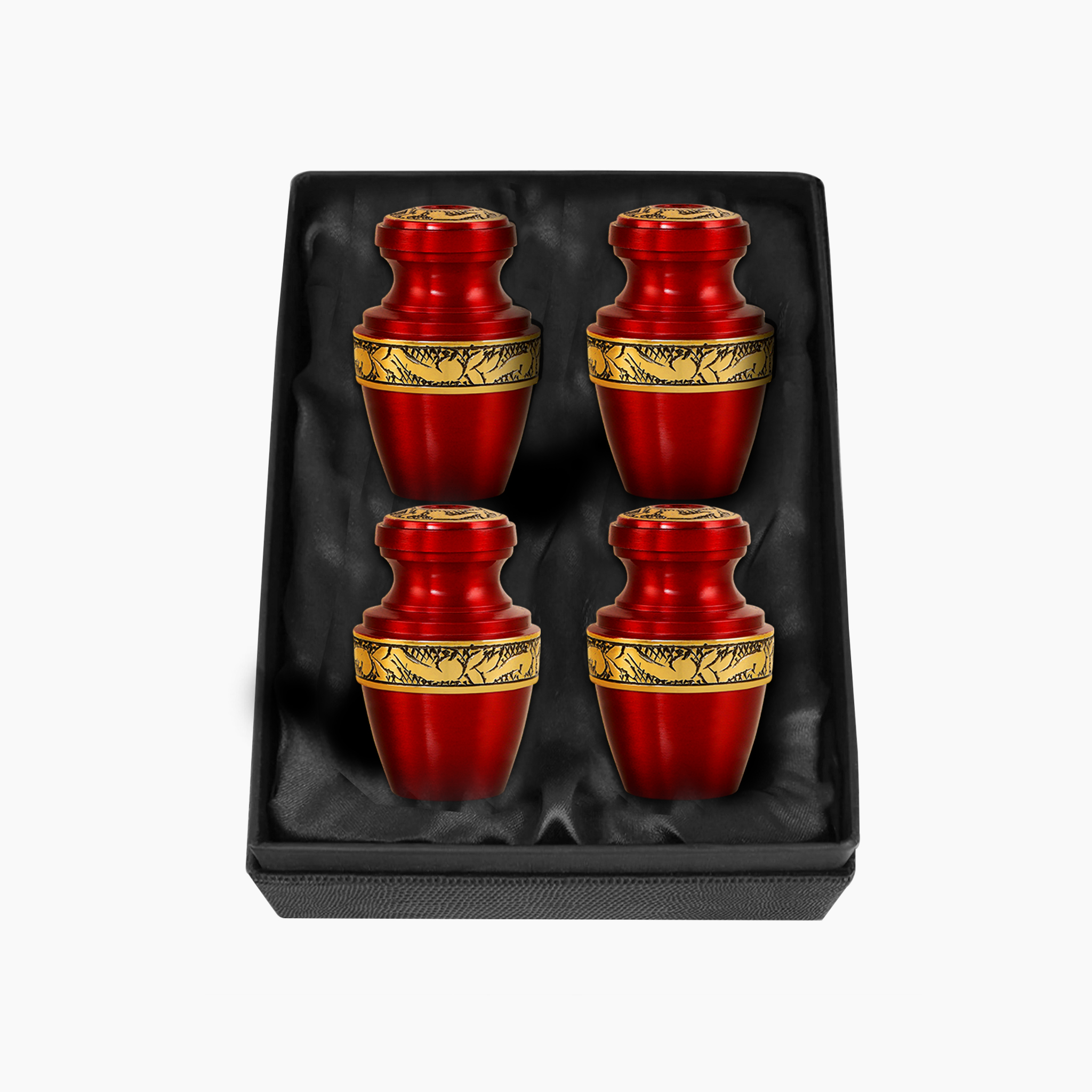 Red & Gold Grecian Urn